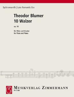 Ten Waltzes op. 56 Standard