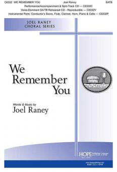 We Remember You 