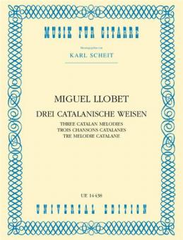 3 Catalan Songs and Dances 