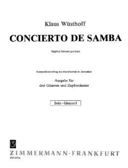 Concierto de Samba 