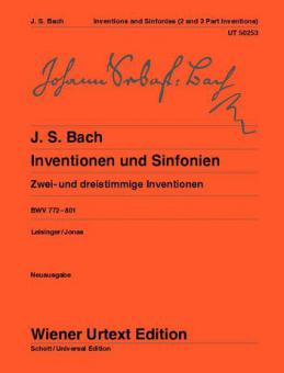 Inventions and Symphonies BWV 772 - 801 