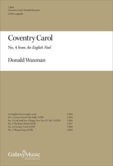 An English Noel: Coventry Carol 