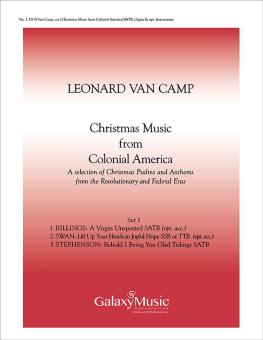 Christmas Music from Colonial America, Set I 