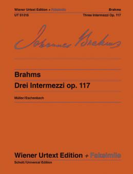 Three Intermezzi Op. 117 
