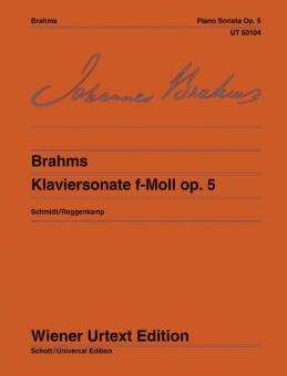 Sonata per pianoforte in fa minore op. 5 