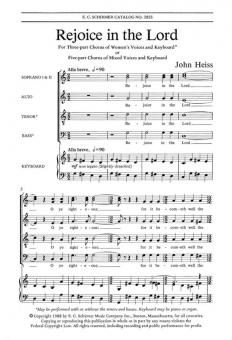 Rejoice In The Lord 