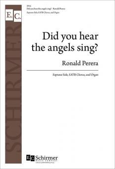 Did you Hear the Angels Sing? 
