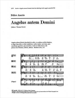 Angelus autem Domini 