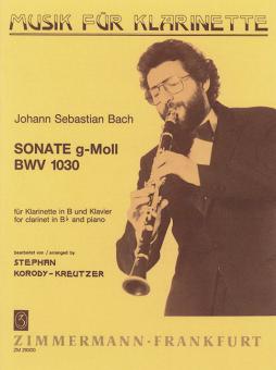 Sonata G minor BWV 1030 