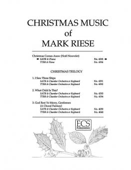 Christmas Comes Anew (Noel Nouvelet) 