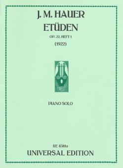 Etüden für Klavier op. 22/1-5 