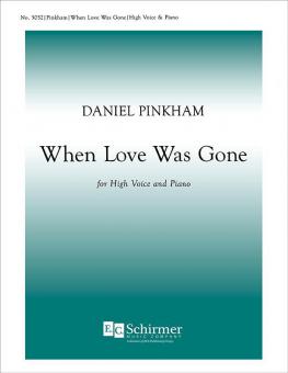When Love Was Gone 