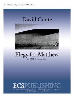 Elegy for Matthew 