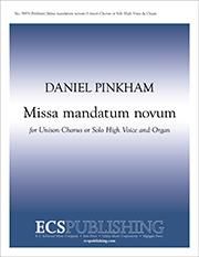 Missa mandatum novum 