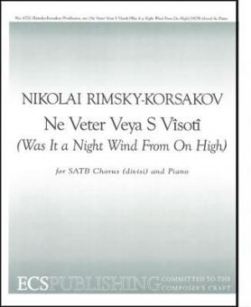 Was It a Night Wind From On High 