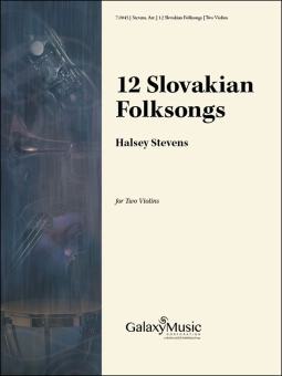 Twelve Slovakian Folksongs 