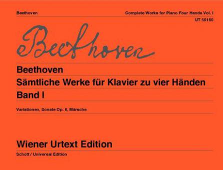 Opere complete per pianoforte a quattro mani Volume 1 