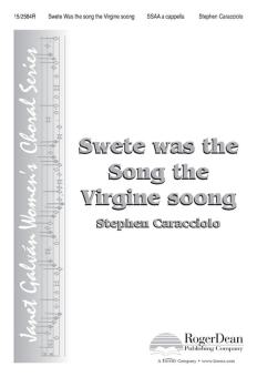 Swete Was The Song The Virgine Soong 