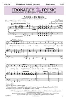 Christ Is The Rock 