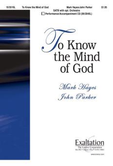 To Know The Mind Of God 