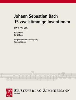 15 Two-Part Inventions BWV 772-786 Standard