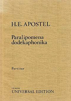 Paralipomena Dodekaphonika op. 44 