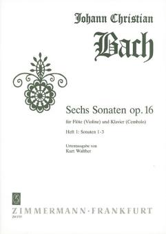 Six Sonatas op. 16 Vol. 1 