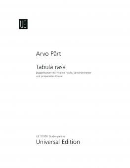 Tabula rasa 