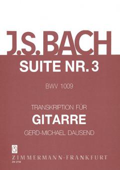 Six Suites No. 3 BWV 1009 