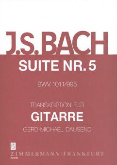 Six Suites No. 5 BWV 1011 