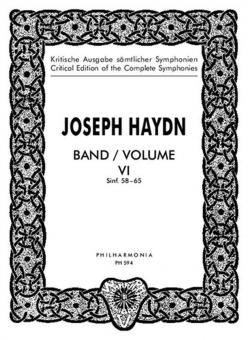 Symphonies Nos. 58-65 Vol. 6 