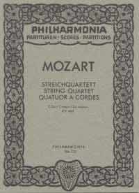 String Quartet in C Major K465 