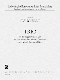 Trio per due Mandolini e Basso Continuo 