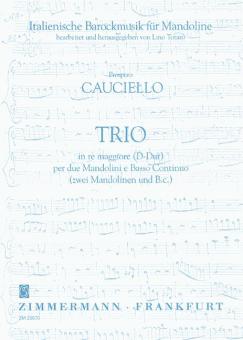 Trio per due Mandolini e Basso Continuo 
