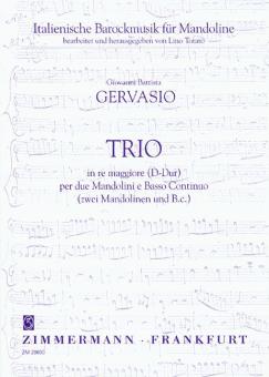 Trio per due Mandolini e Basso Continuo 
