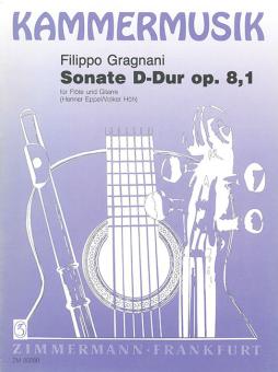 Sonata D major op. 8/1 