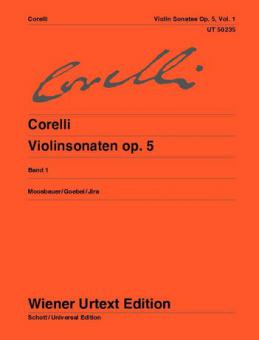 Sonate per violino op. 5 Volume 1 