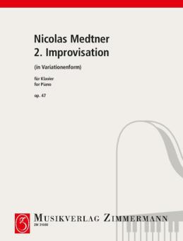 Second improvisation op. 47 Standard