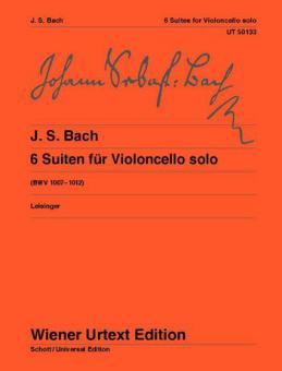 Suites For Violoncello Solo BWV 1007-1012 