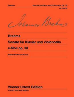Sonata in mi minore op. 38 