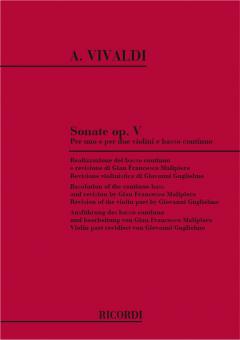 Sonate Op. V (6) 