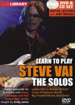 Learn To Play Steve Vai - The Solos 
