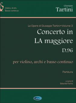 Concerto in la maggiore D 96 