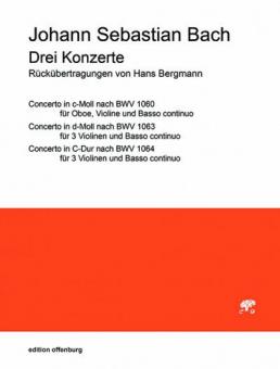 Konzert C-Dur nach BWV1064 