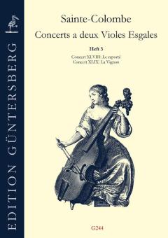 Concerts a deux Violes Esgales III 