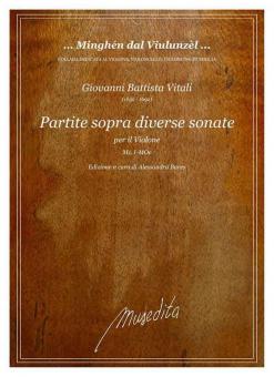 Partite sopra diverse sonate 