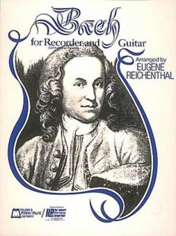 Bach For Recorder And Guitar 