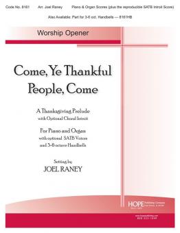 Come, Ye Thankful People, Come 