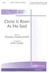 Christ is Risen As He Said 