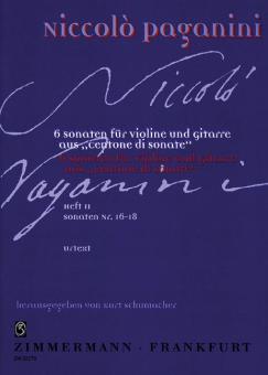 Six Sonatas Vol. 2 
